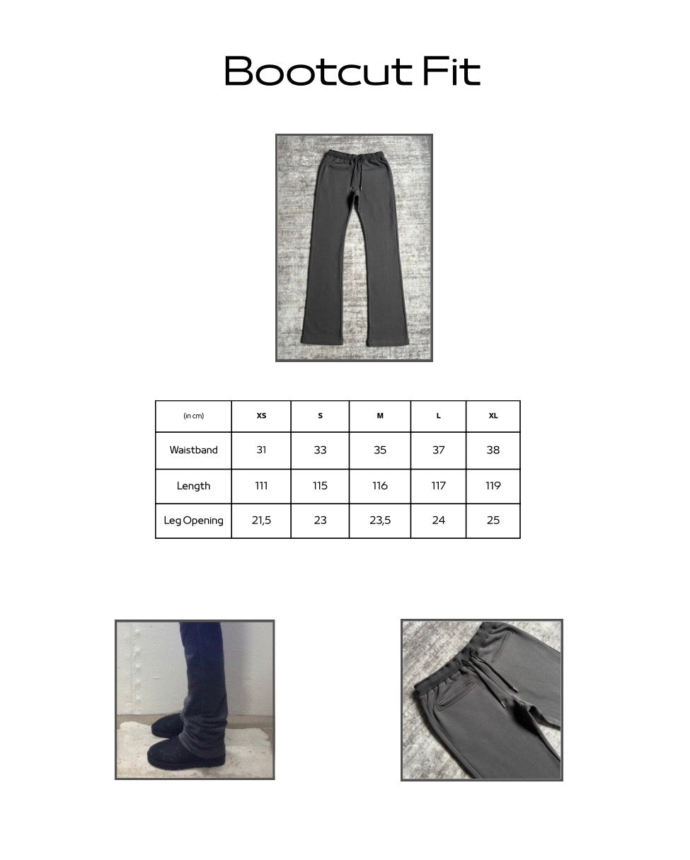 Stacked Bootcut Jogger